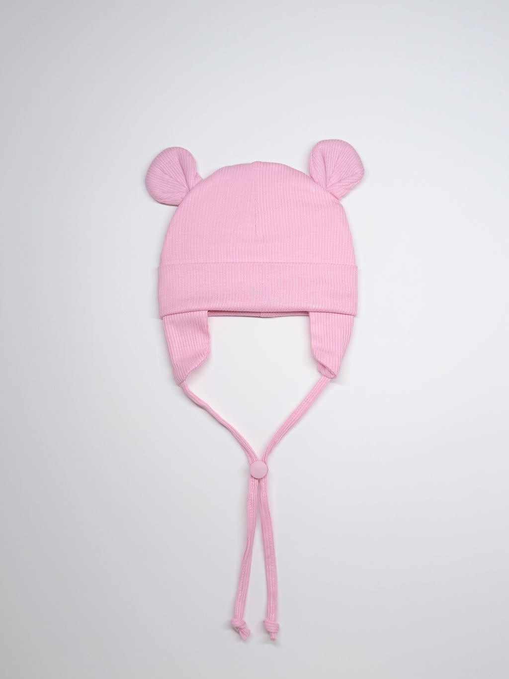 Tuque Mi-Saison Ourson Enfant 2-6 ''Rose''